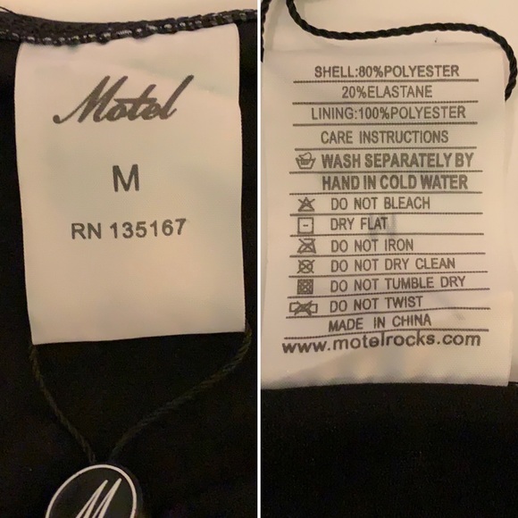 SOLD! Motel Hadarra One-Piece Swimsuit - Picture 6 of 6